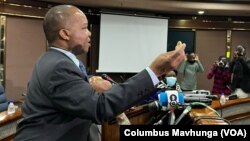 John Mangudya, head of the Reserve Bank of Zimbabwe, told reporters in Harare on July 25, 2022, the coins are designed to reduce demand for U.S. dollars in the country. 