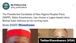 Shafin Twiiter Kwankwaso