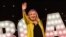 Hillary Clinton meramaikan BroadwayCon2022 di New York. (📸: Michaelah Reynolds for Theatrely/Facebook@bwaycon)