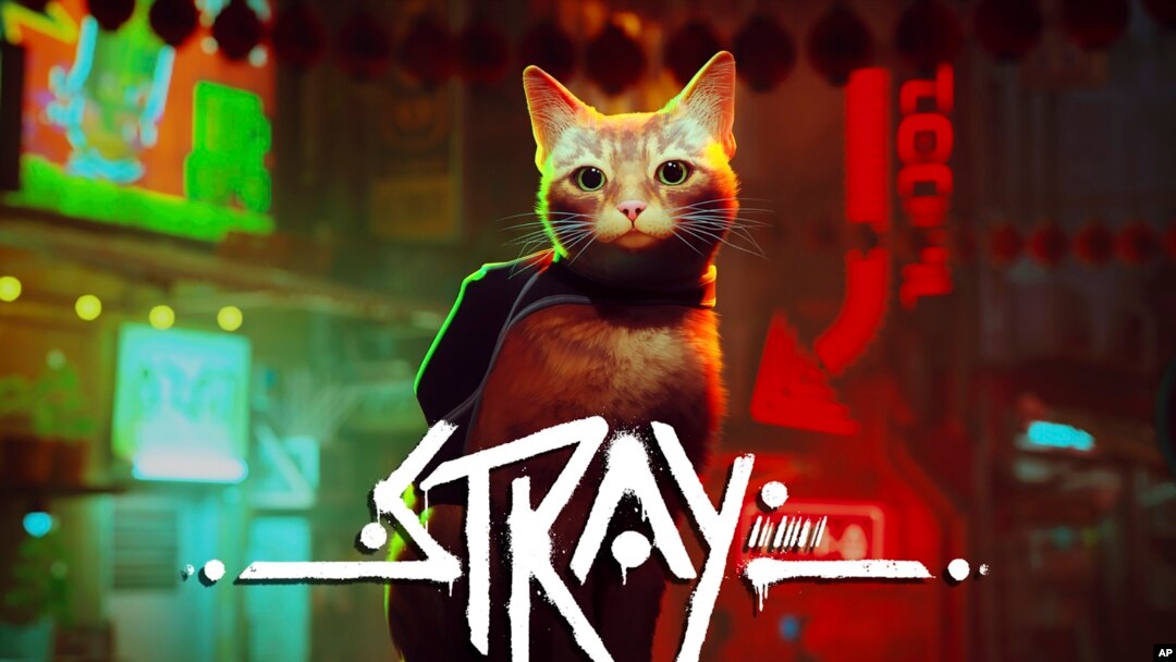 Video game "Stray dikembangkan oleh BlueTwelve Studio, dirilis pada 19 Juli 2022. (Annapurna Interaktif melalui AP)