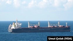 FILE: Illustration of bulk carrier vessel as type used to carry Ukraine grain out of the Black Sea. Taken 8.6.2022