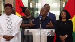 En visite au Faso, le président de la Cédéao évoque des progrès