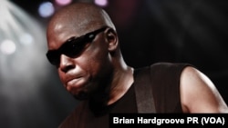 Браян Хардгрув — продюсер і бас-гітарист Public Enemy (на перерві), один із учасників благодійного концерту. Фото надано музикантом. 