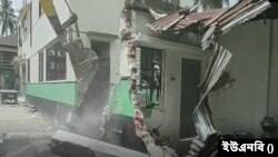 পটুয়াখালীতে অবৈধ স্থাপনা উচ্ছেদ