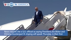 VOA60 America - Biden-Xi Call Expected to Cover Taiwan, Ukraine