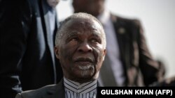 Thabo Mbeki (arquivo, Joanerburgo 2018)