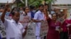 Rights Groups Urge Sri Lanka Not to Use Force on Protesters 