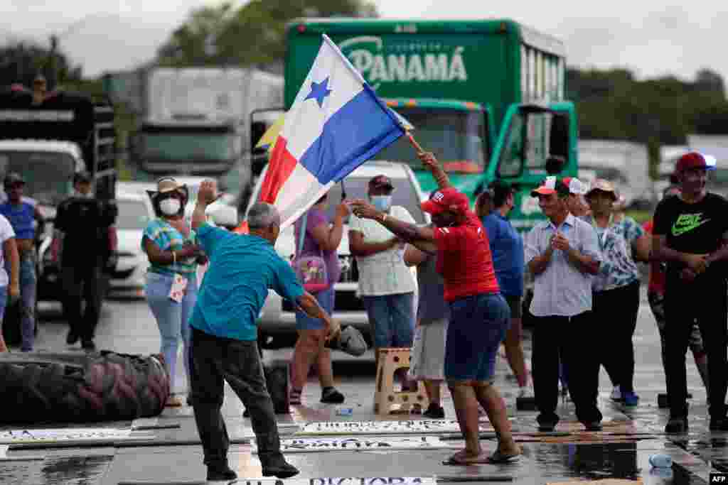 Los panameños han tomado las calles en protesta por más de una semana, aprovechando la ira por los precios de los combustibles que casi se han duplicado para dar a conocer su descontento general con el gobierno del presidente Laurentino Cortizo.