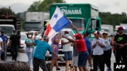Panamá sigue bloqueada por las protestas