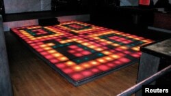 The original disco floor from the 1977 movie "Saturday Night Fever" is shown in this handout provided by Profiles in History auctioneers in Calabasas, Calif., May 31, 2017. 
