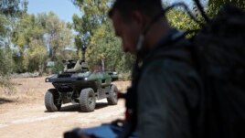 Israel Aerospace Industries' semi-autonomous four-wheel-drive 