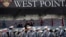 FILE PHOTO - United States Military Academy graduating cadets arrive at their graduation ceremony of the U.S. Military Academy class 2021 at Michie Stadium on Saturday, May 22, 2021, in West Point, N.Y. (AP Photo/Eduardo Munoz Alvarez) 