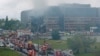 Kebakaran di Pusat Bisnis Moskow, Sejumlah Orang Dikhawatirkan Masih Terperangkap