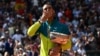 Rafael Nadal no final do Roland-Garros Open, Paris, 5 junho 2022 (Foto de Anne-Christine POUJOULAT / AFP)