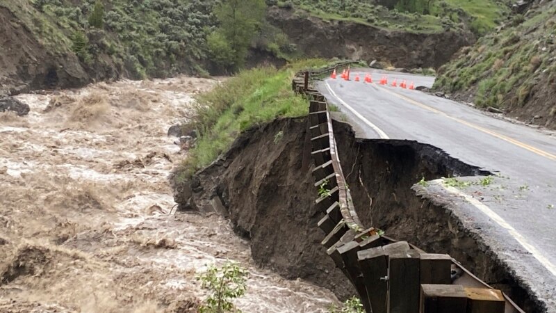 Banjir Bandang di Taman Nasional Yellowstone Paksa Evakuasi