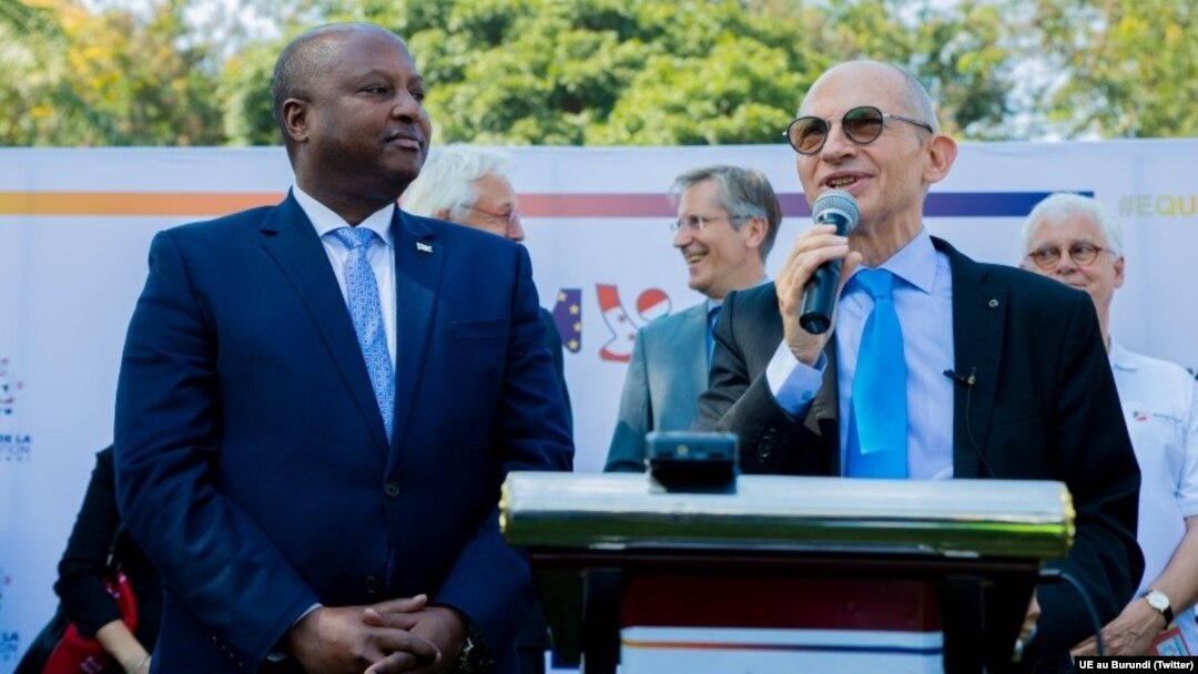 Umushikiranganji ajejwe imigenderanire ya Reta y'Uburundi kumwe n'uwuserukira Ubumwe bwa Buraya mu Burundi