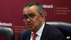 Tổng giám đốc Tổ chức Y tế Thế giới (WHO) Tedros Adhanom Ghebreyesus 