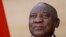 FILE - South Africa President Cyril Ramaphosa in Pretoria, South Africa, May 24, 2022.