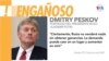 Dmitry Peskov es el portavoz de la presidencia de Rusia. [Gráfico: William Montealegre/VOA]