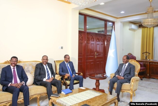 Madaxweynaha Jamhuuriyadda, Ra'iisal wasaaraha iyo madaxweynayaasha Puntland iyo Galmudug