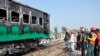 ٹرین حادثے میں ہلاک ہونے والوں کی شناخت میں مشکلات 
