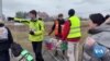 Spanish Volunteers Help at Ukraine-Poland Border