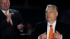Угорський прем’єр-міністр Віктор Орбан проголосив перемогу його партії на виборах 3 квітня 2022 р.