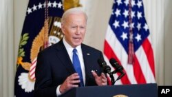 Presiden AS Joe Biden mengumumkan sanksi baru Amerika terhadap Moskow, atas tuduhan kejahatan perang di Ukraina. 