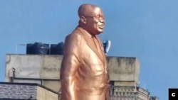 Ghanian President Nana Akufo-Ado Statue