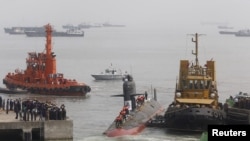 Kapal selam Scorpene di Mumbai, India (foto: dok).