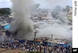 Kenya post-election riots 31 Dec 2007