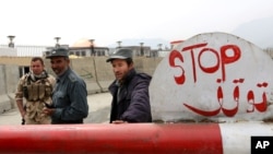 افغان پولیس هڅه کوي‌ چې کابل ته د ورانکارو عناصرو او د چاودیدونکو توکو د قاچاق مخه ونیسي