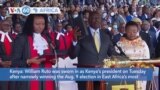 VOA60 Africa - William Ruto sworn in as Kenya's president