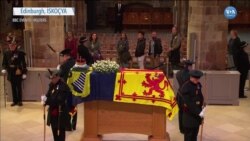 İskoçya’da Kraliçe II. Elizabeth’e Son Veda 
