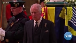Britain's King Charles III Leads Queen Elizabeth’s Coffin Through Edinburgh