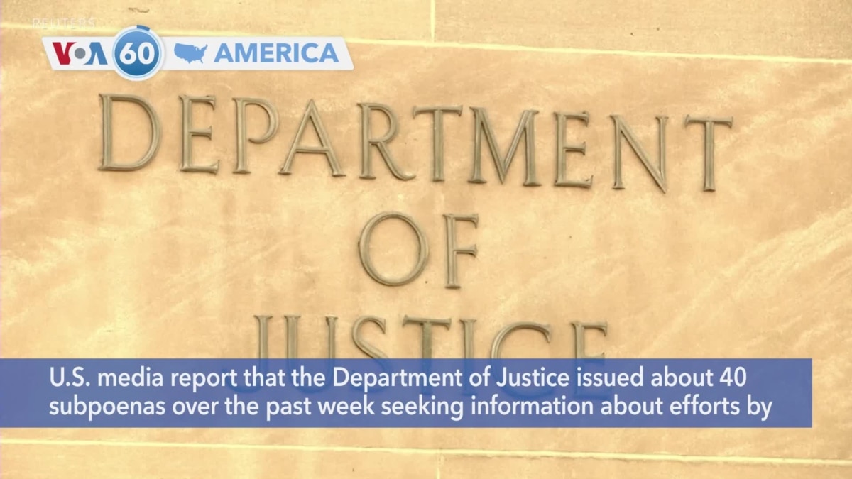 VOA60 America - Justice Department Expands Probe Of Trump Allies ...