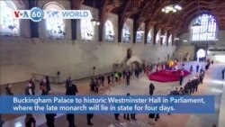 VOA60 World - Queen Elizabeth Lies in State at Britain’s Parliament