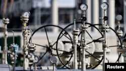 In this file photo, pipes at the landfall facilities of the 'Nord Stream 1' gas pipeline are pictured in Lubmin, Germany, March 8, 2022. (REUTERS/Hannibal Hanschke/File Photo)