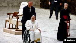 Папа Римський Франциск у Ватикані 12 вересня 2022 р.