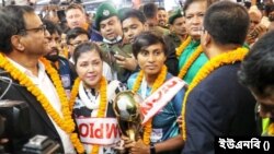 সাফজয়ী নারী ফুটবল দল
