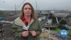 VOA英语视频：乌克兰修复被俄军摧毁的桥梁