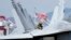 AQShning yadro qurollari bilan johozlangan "USS Ronald Reagan" avianosetsidagi "F/A-18 Hornet" qiruvchi samolyoti, 2022-yil, 23-sentabr