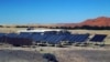 FILE - This solar electicity hybrid system is situated at the Gobabeb desert research station in the Namib Desert, Namibia. The nation has high hopes for its ability to produce "green hydrogen" from natural resources like wind and sun, both of which it ha