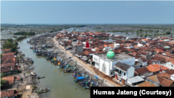Kampung nelayan Bandengan, Kendal, Jawa Tengah. (Foto: Humas Jateng)