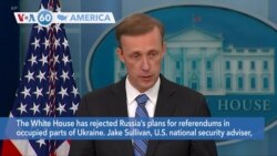 VOA60 America - US rejects Russia’s plans for referendums in occupied parts of Ukraine