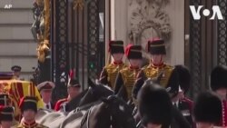 英女王的靈柩週三下午離開白金漢宮