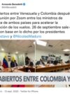 Cielos abiertos entre Colombia y Venezuela
