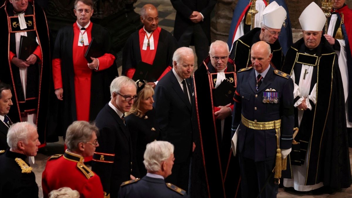 Bidens Attend Packed Funeral For Queen Elizabeth II