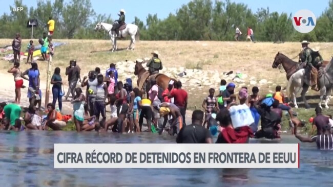 EEUU detiene migrantes en frontera en cantidad récord EEUU detiene migrantes en frontera en cantidad récord
