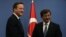 İngiltere Başbakanı David Cameron Ankara'da Başbakan Ahmet Davutoğlu ile